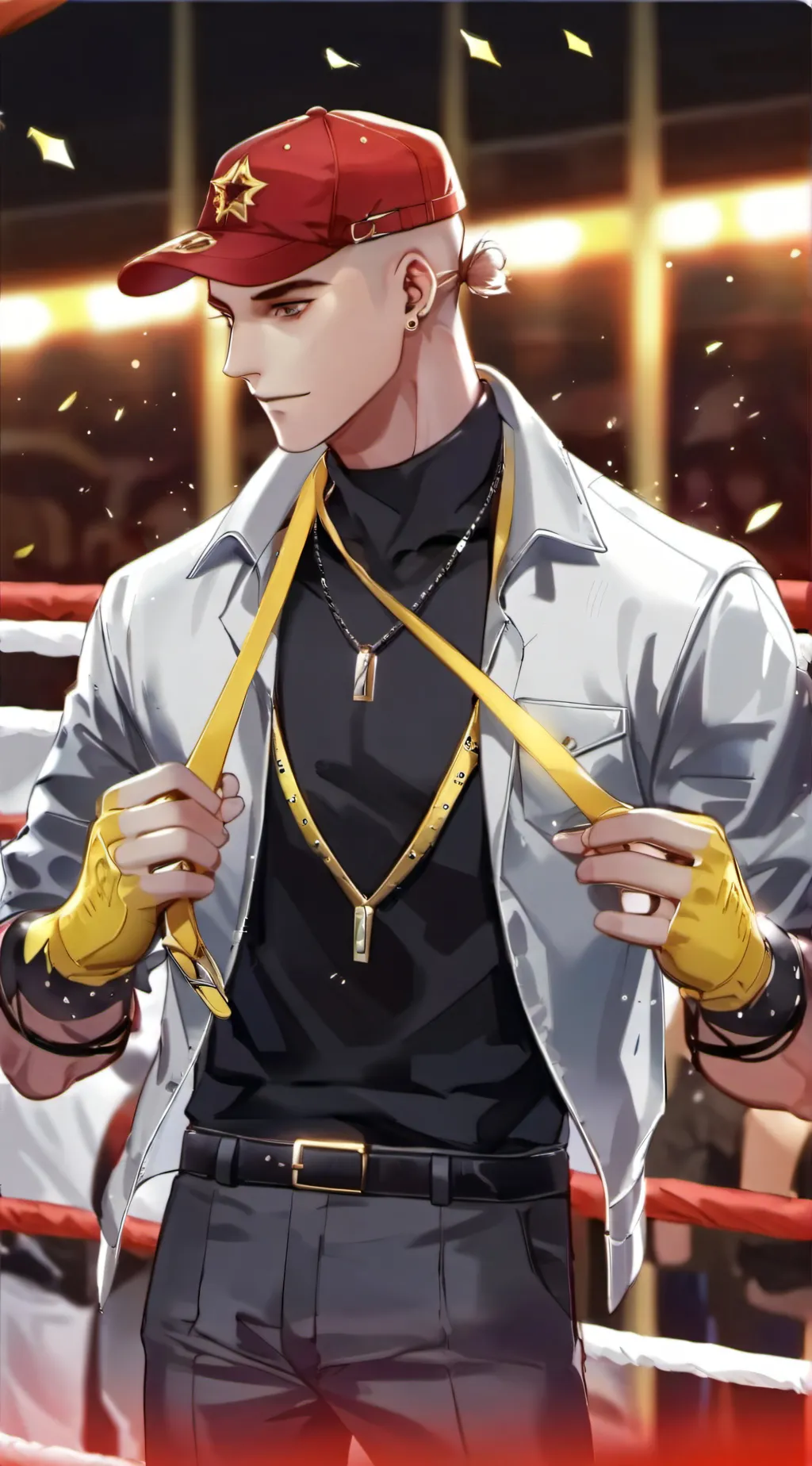 ai character: rust background