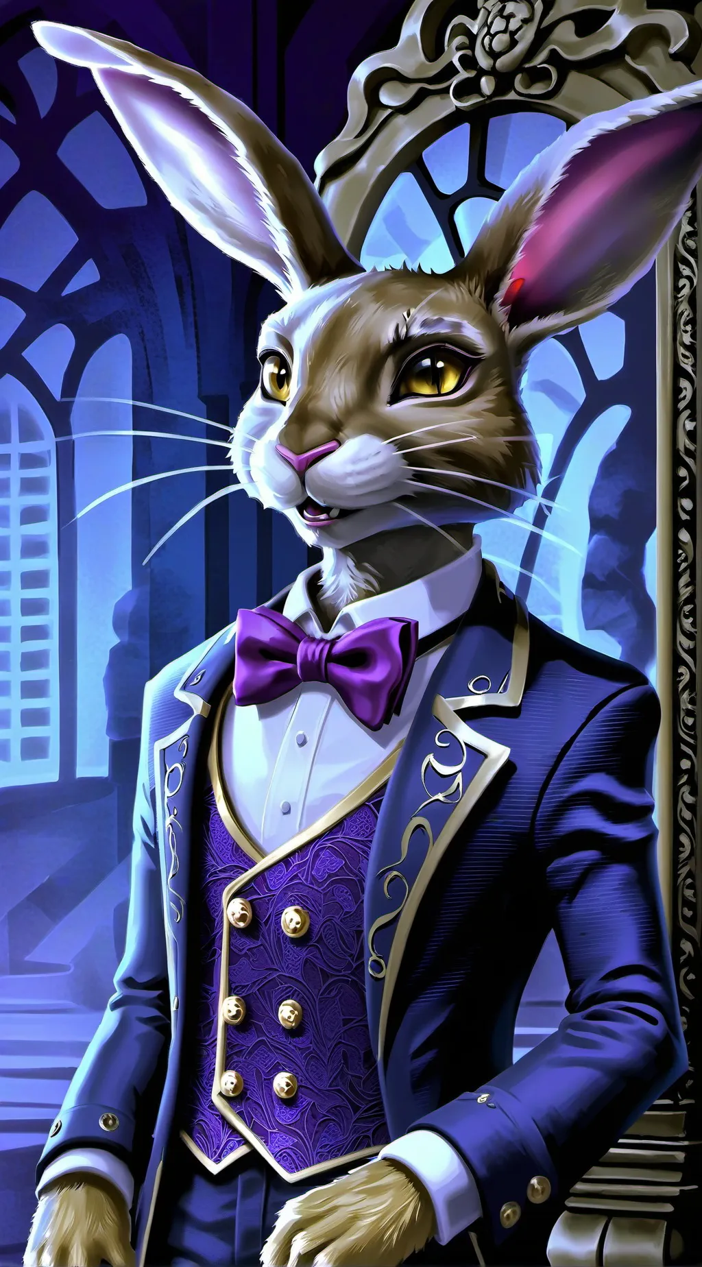 ai character: Springtrap  background