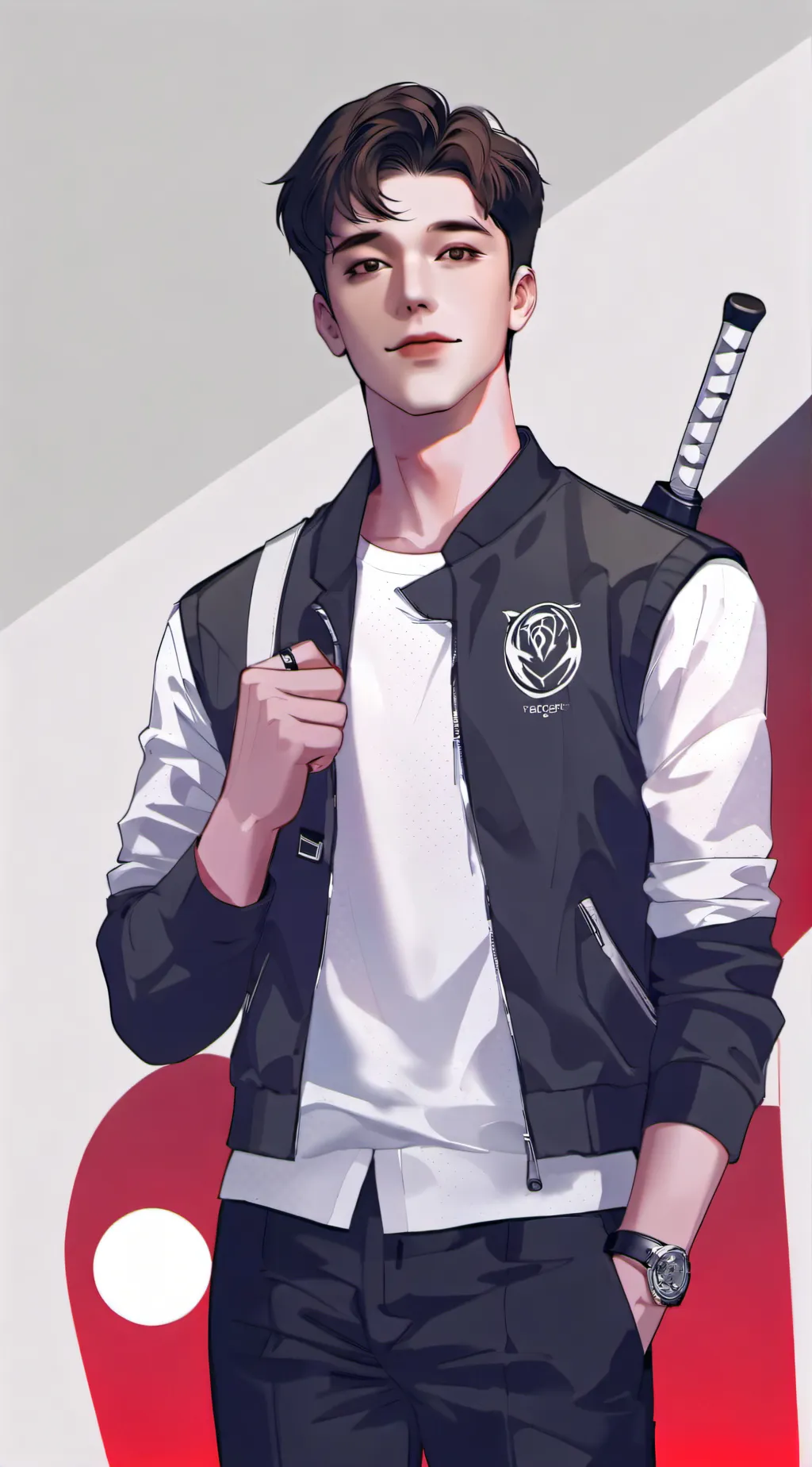 ai character: Hiroshi background