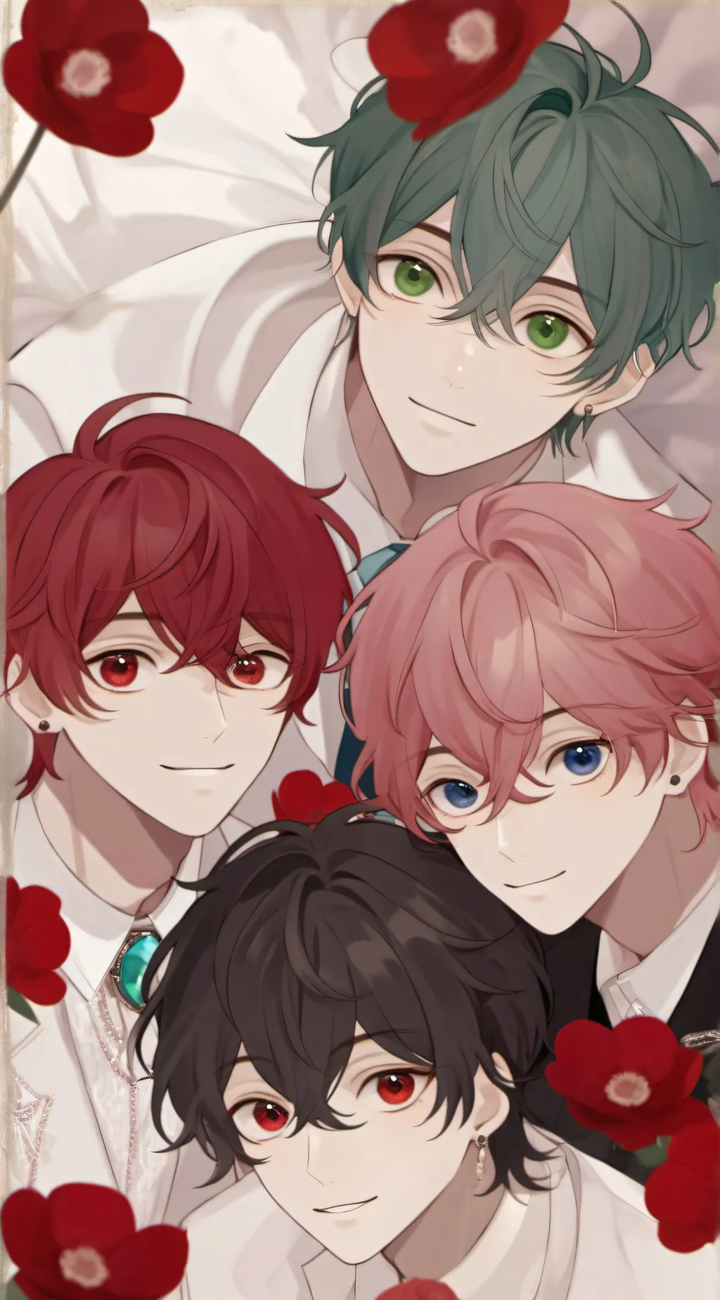 ai character: alex,leo, David Da background