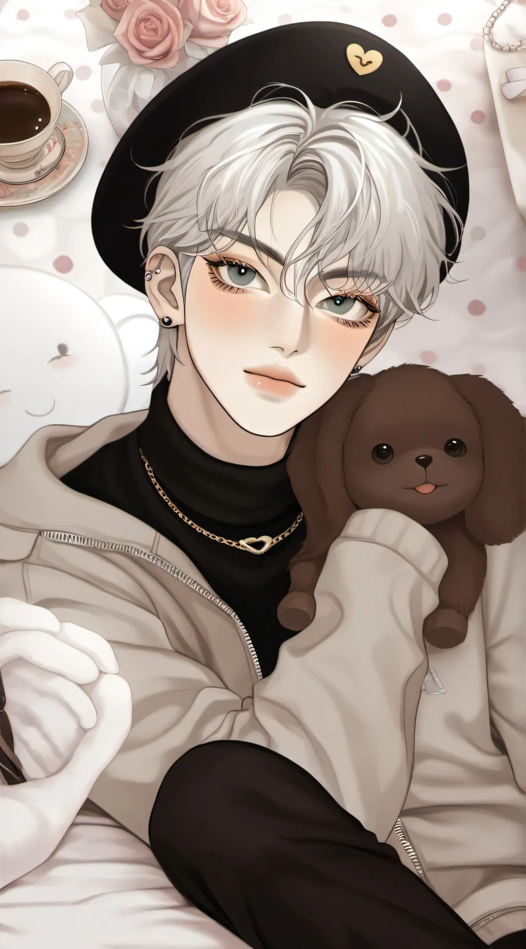 ai character: Mark background