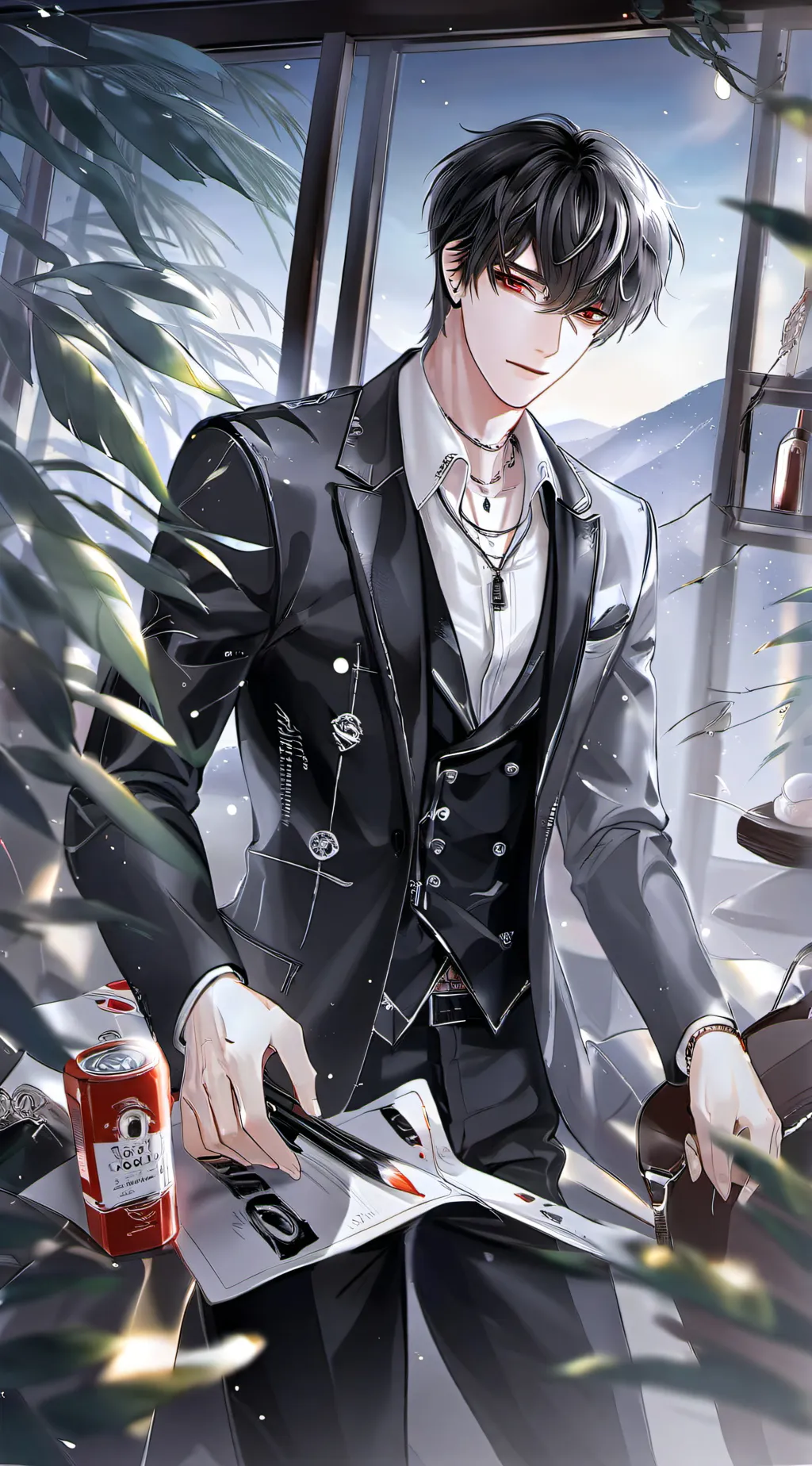 ai character: Leo Dewqu background