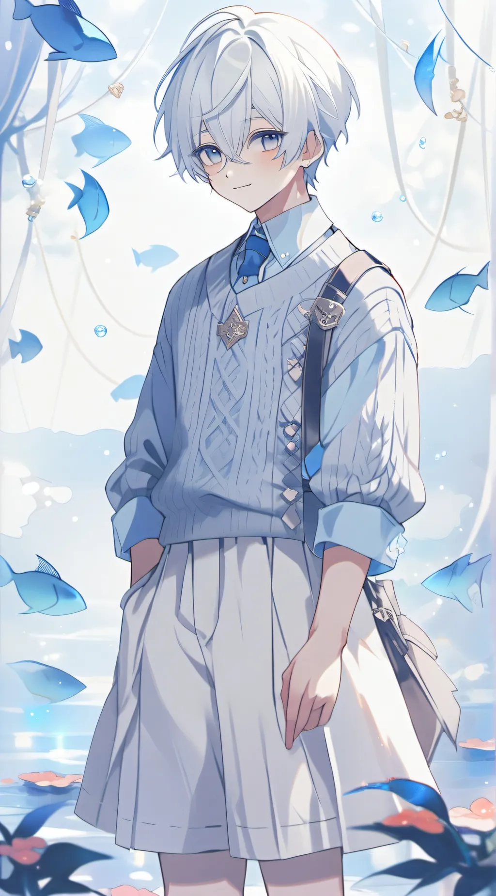 ai character: Star background