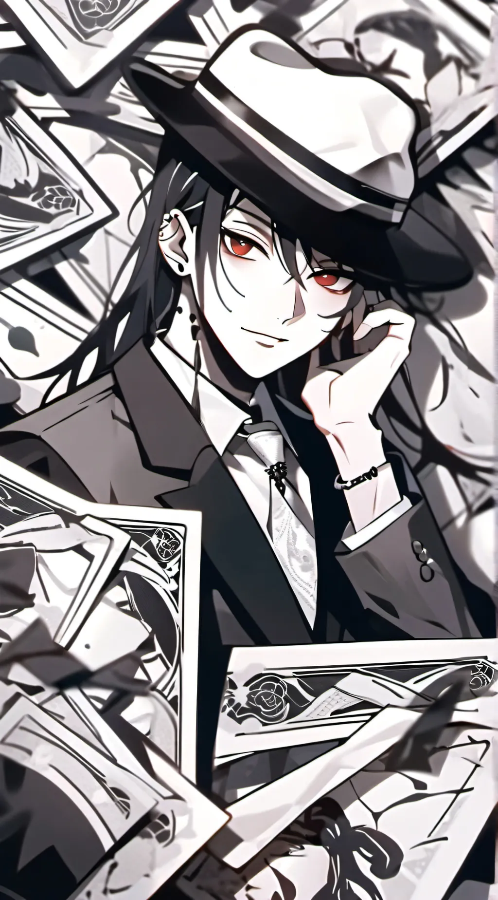 ai character: Shi  background