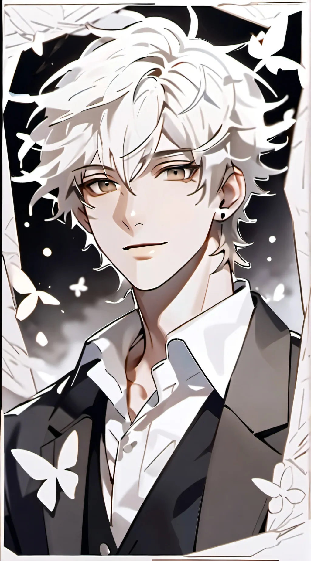 ai character: Zander  background