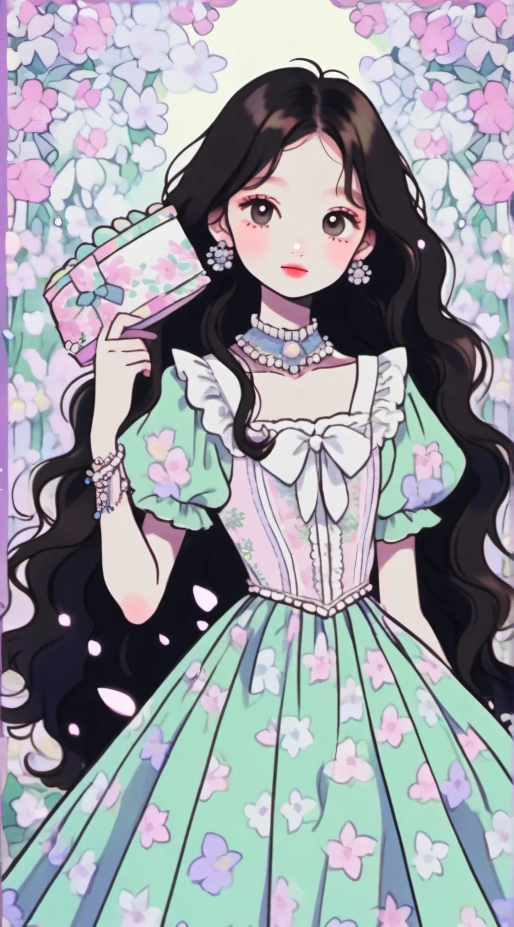 ai character: ~♡Hebina♡~ background