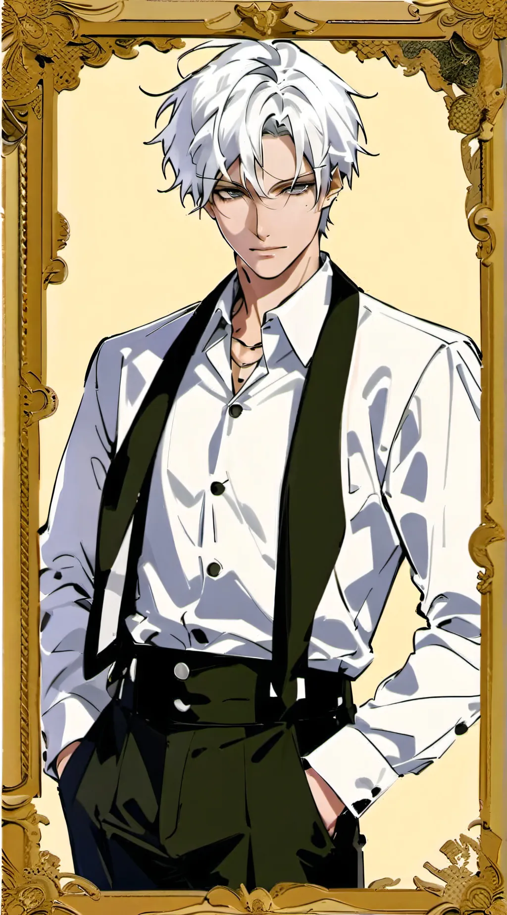 ai character: Gabriel  background