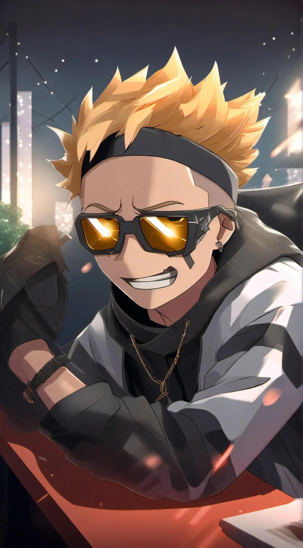 ai character: MHA×DS background