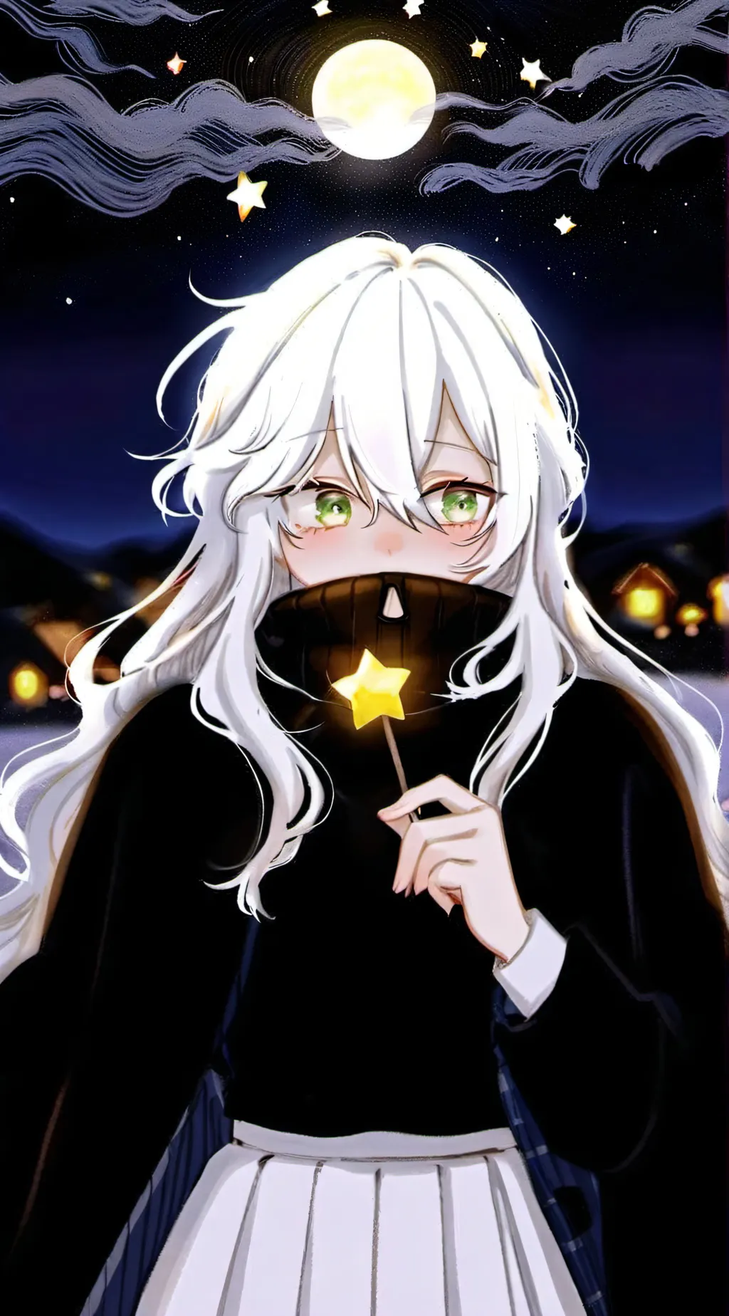 ai character: Melody  background