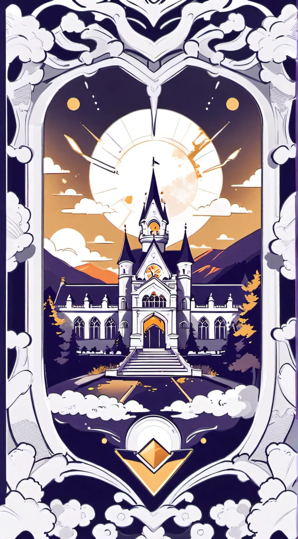 ai character: Halloween 🎃👻🍬 background