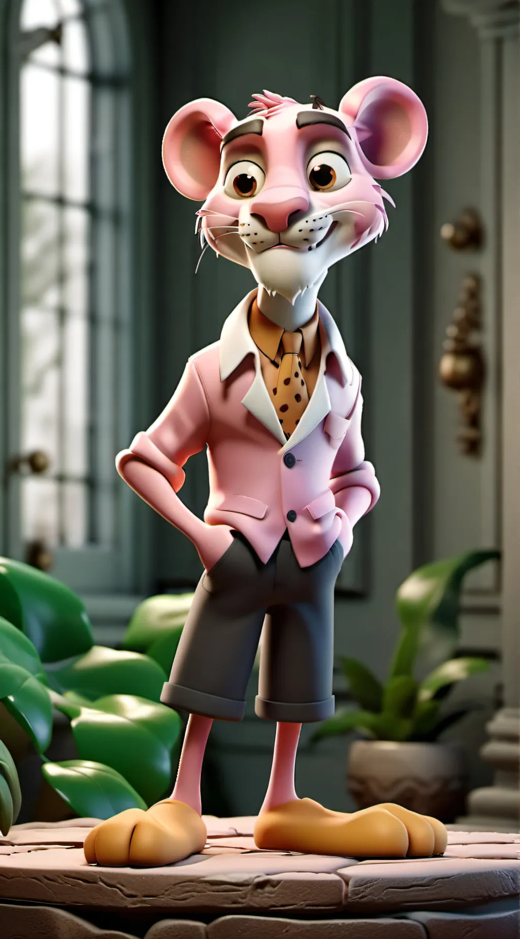 Talkie AI - Chat with Pink Panther 