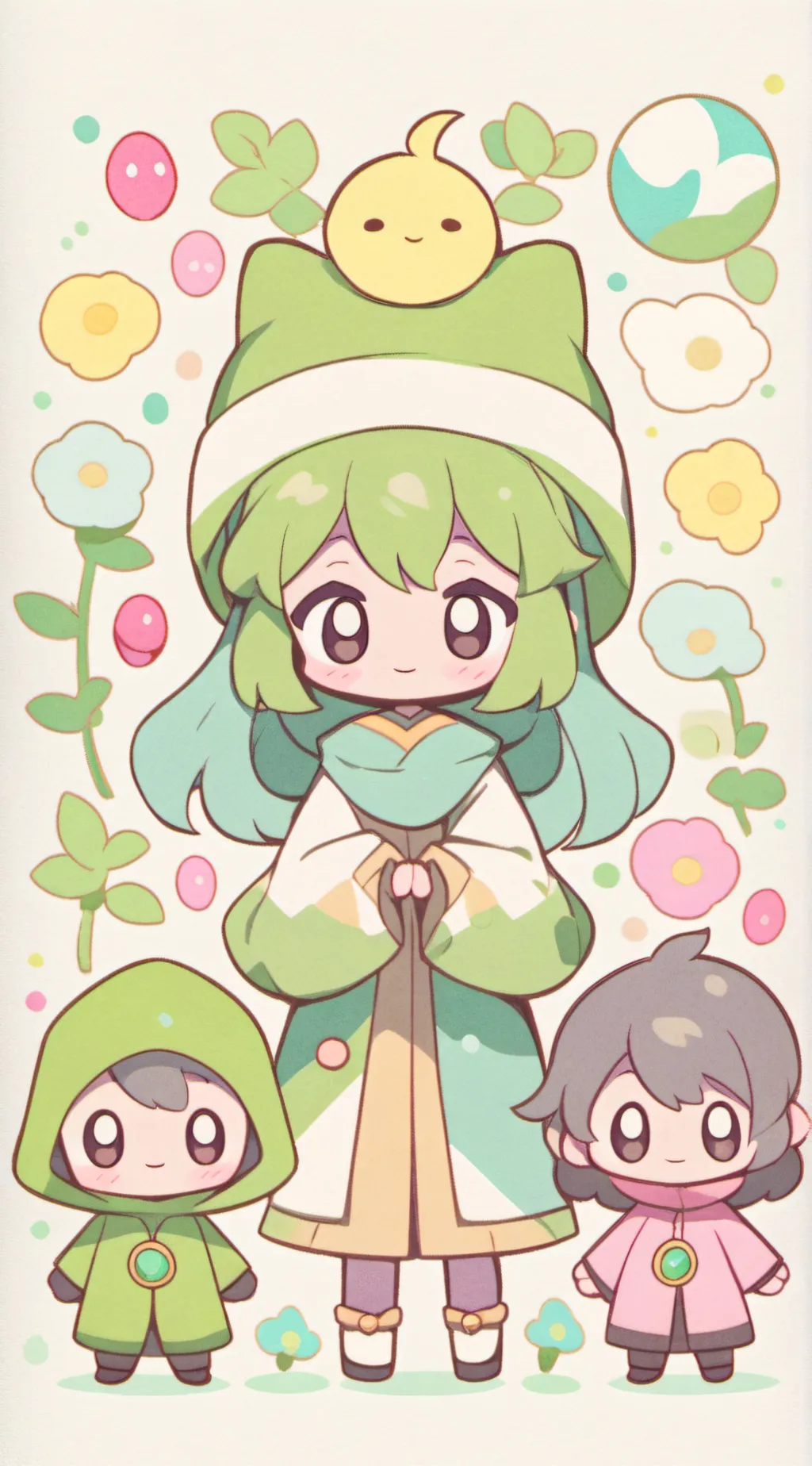 ai character: The Sprunki’s background