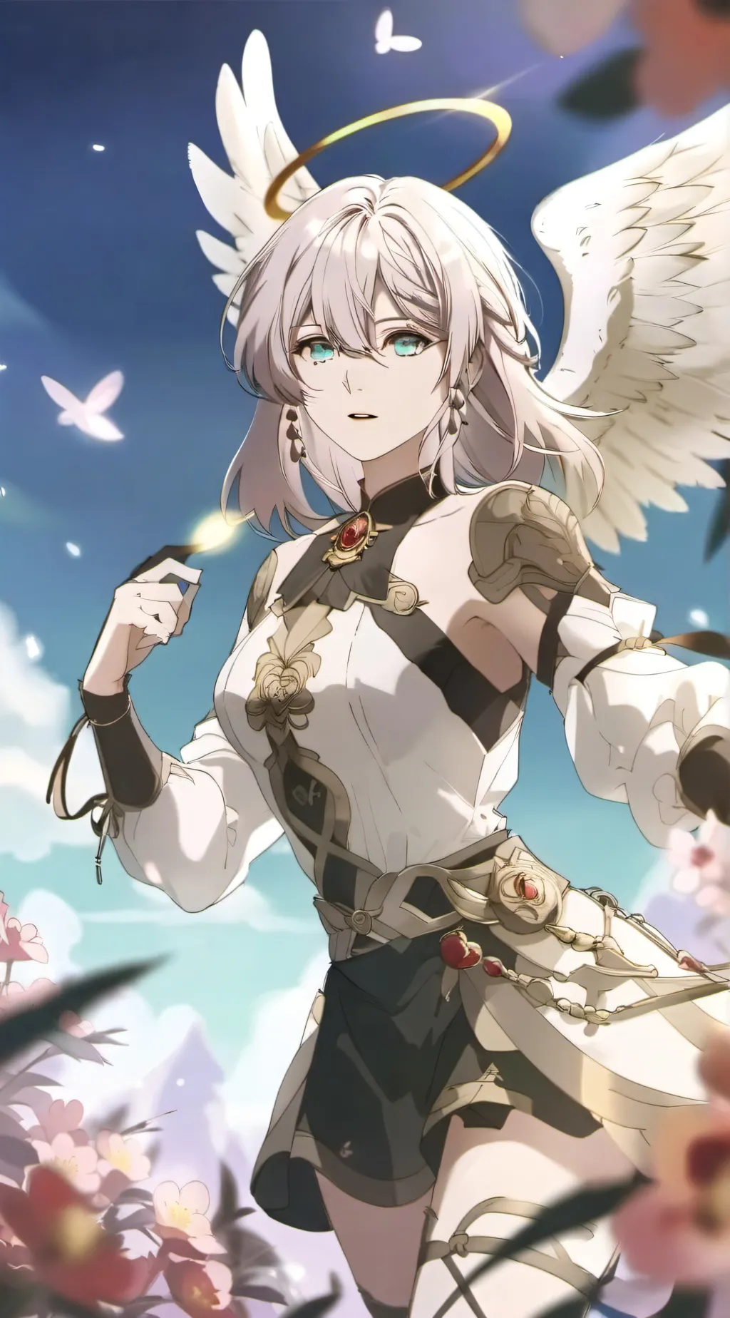 ai character: Takina  background