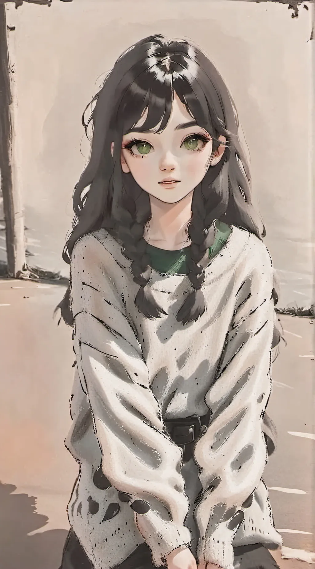 ai character: zara background