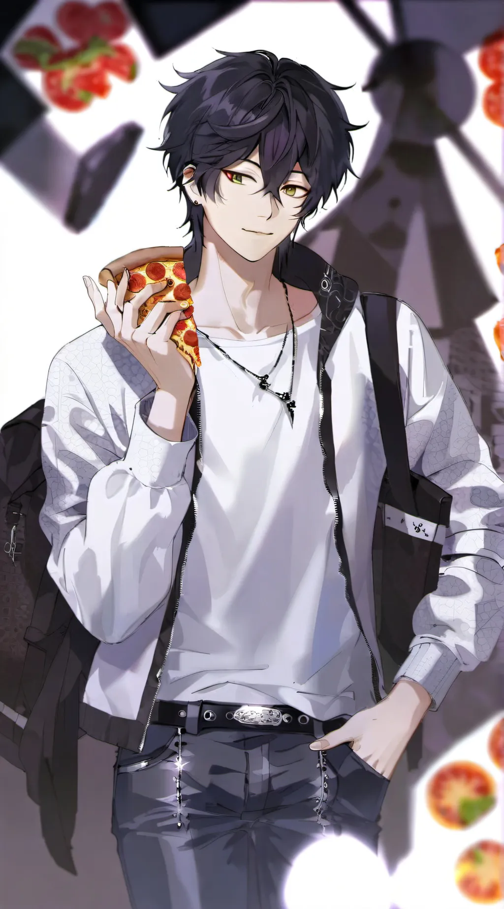 ai character: ✜Elron✜ background