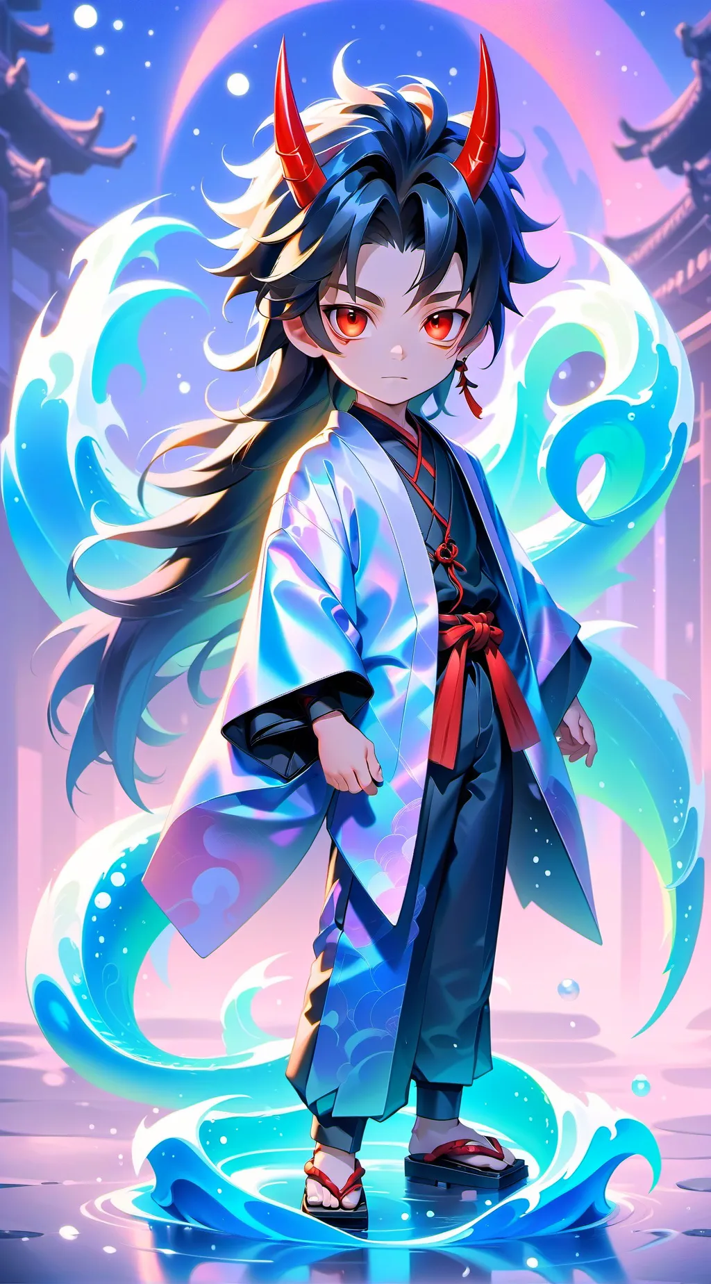 ai character: 🤍KNY🤍 background