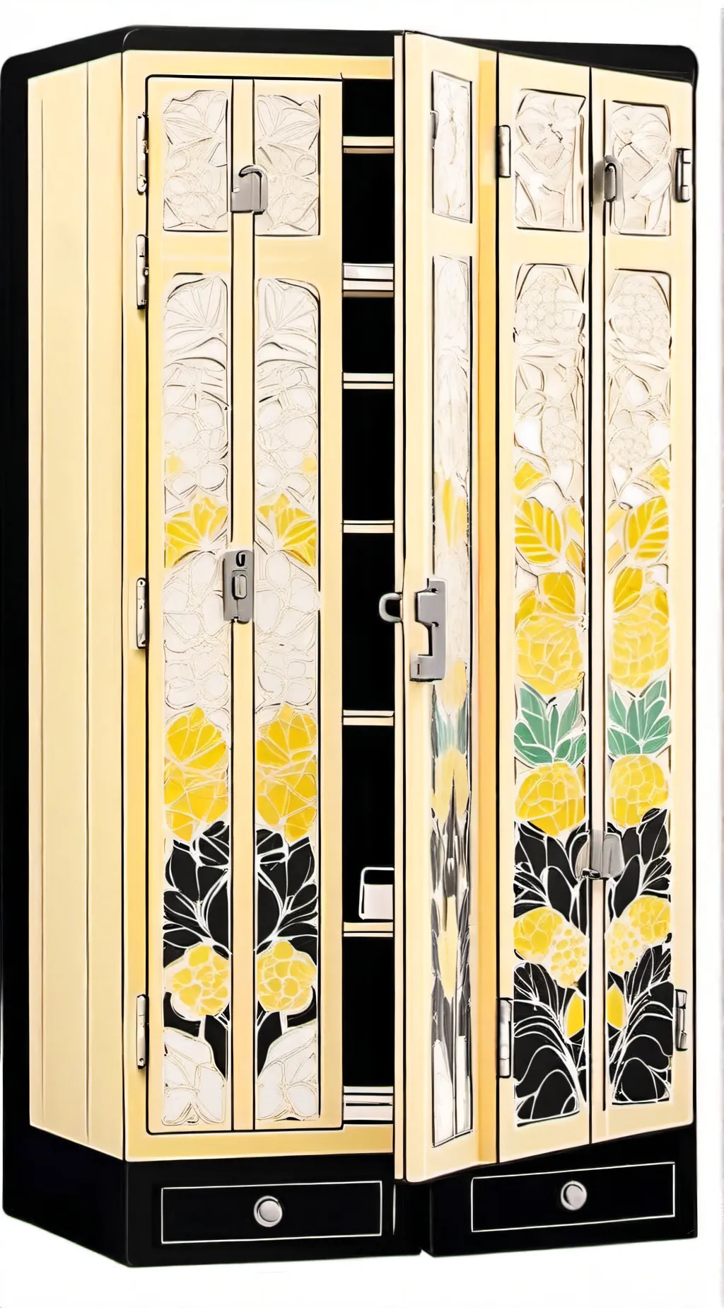 ai character: locker background