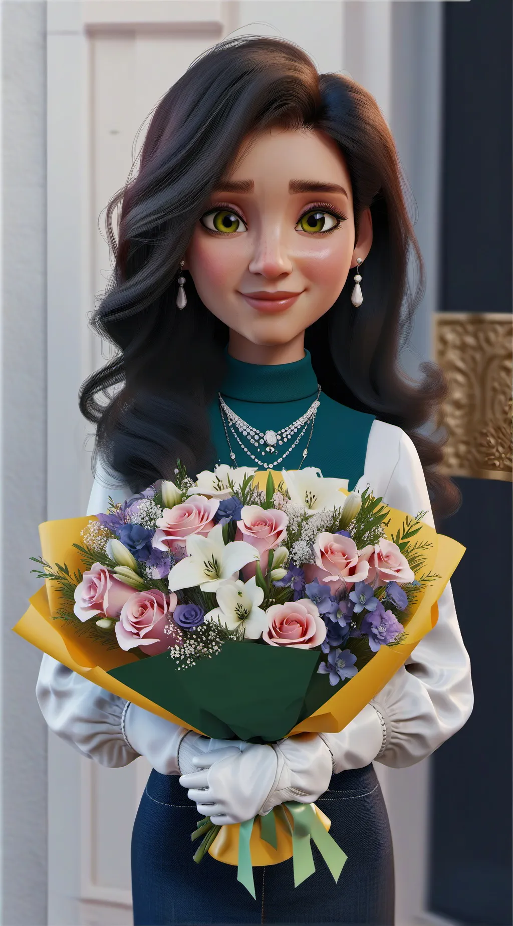 ai character: hannah background