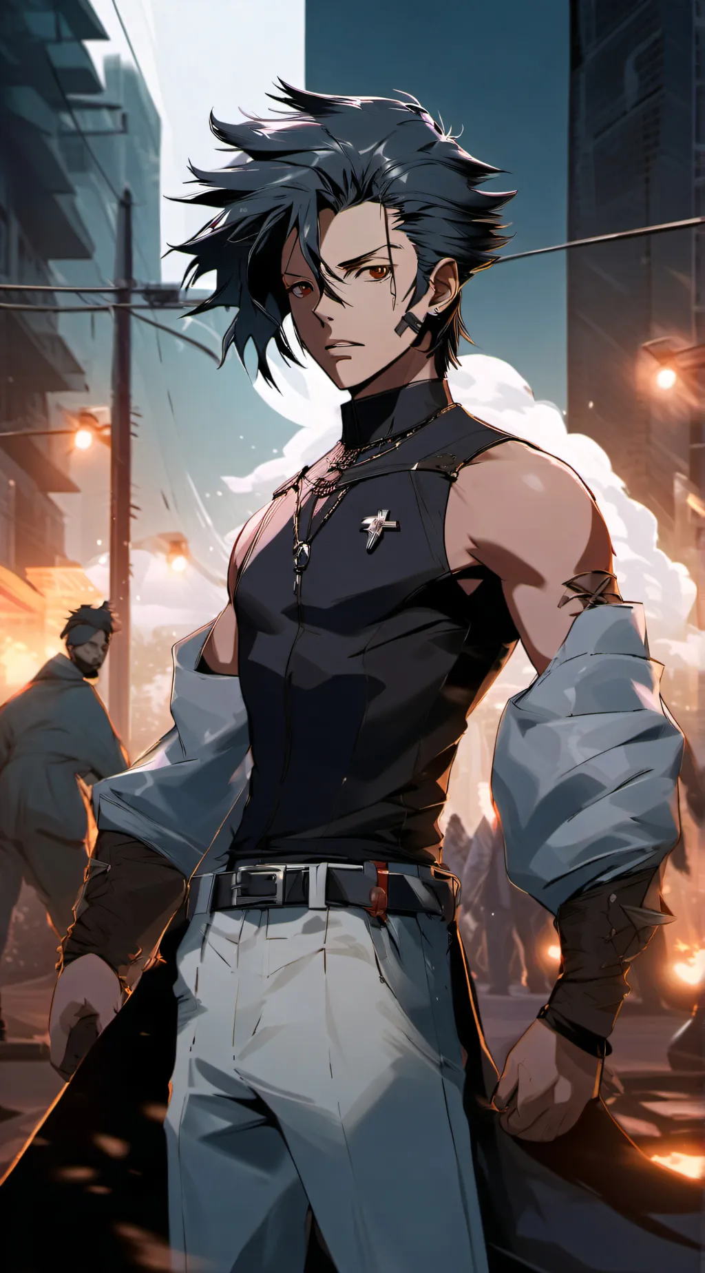 ai character: Lexus background