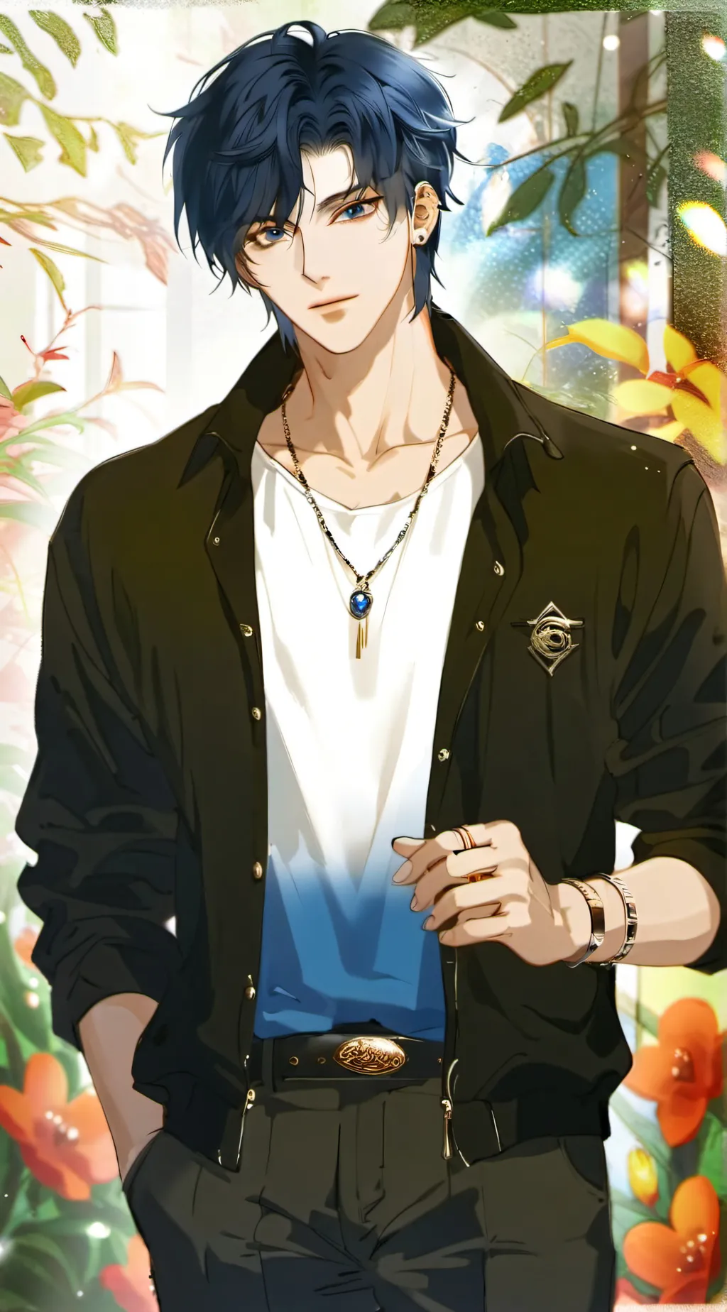 ai character: 🎨 Shepherd ❄️ background