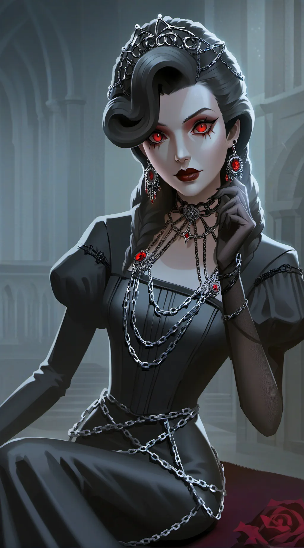 ai character: Countess Vespera background