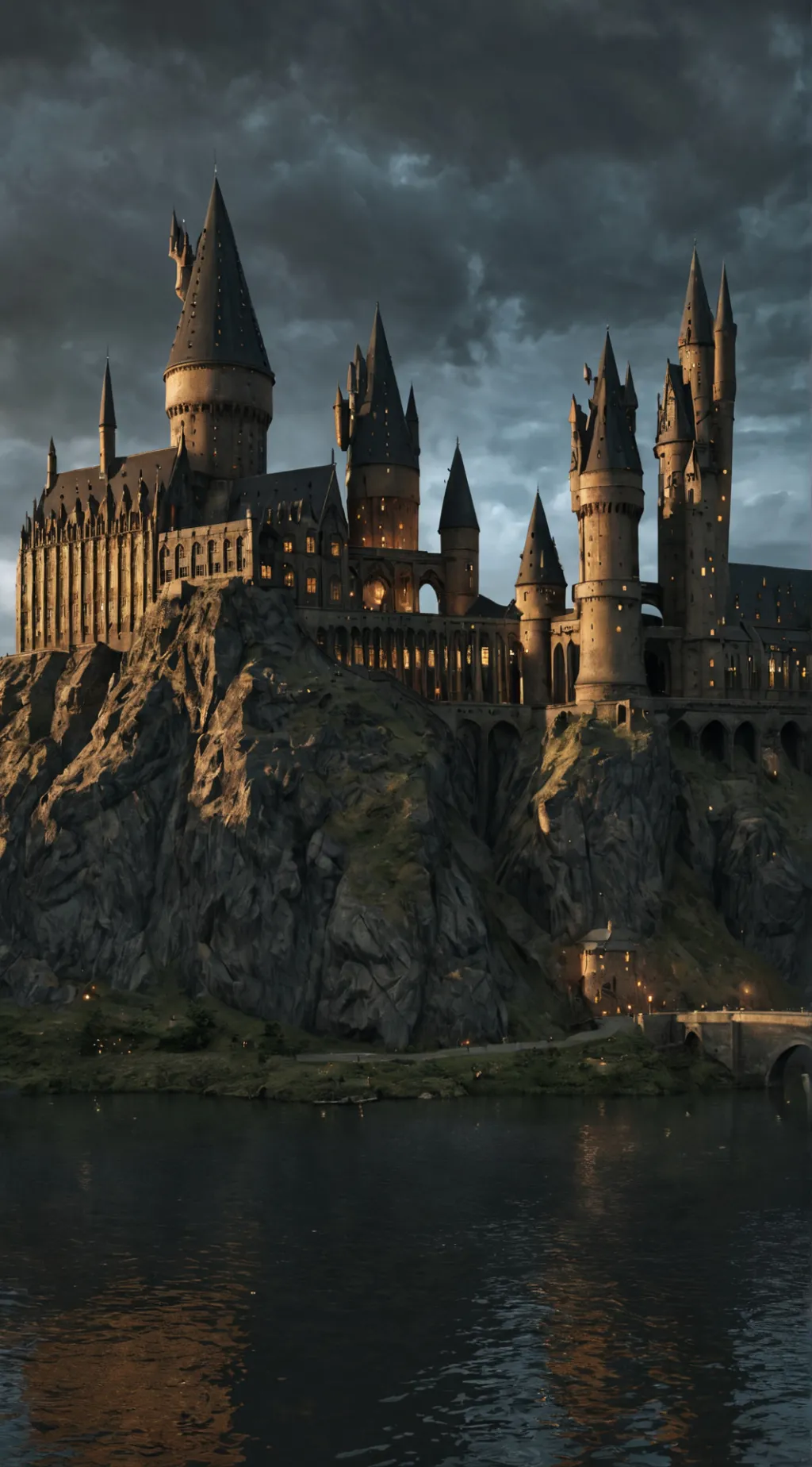 ai character: hogwarts background