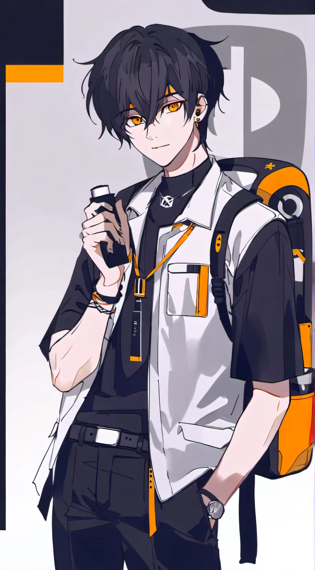 ai character: leo background