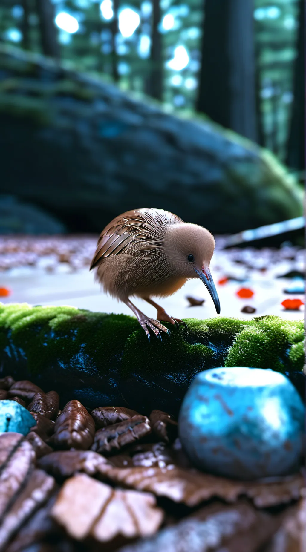 ai character: Kiwi! background