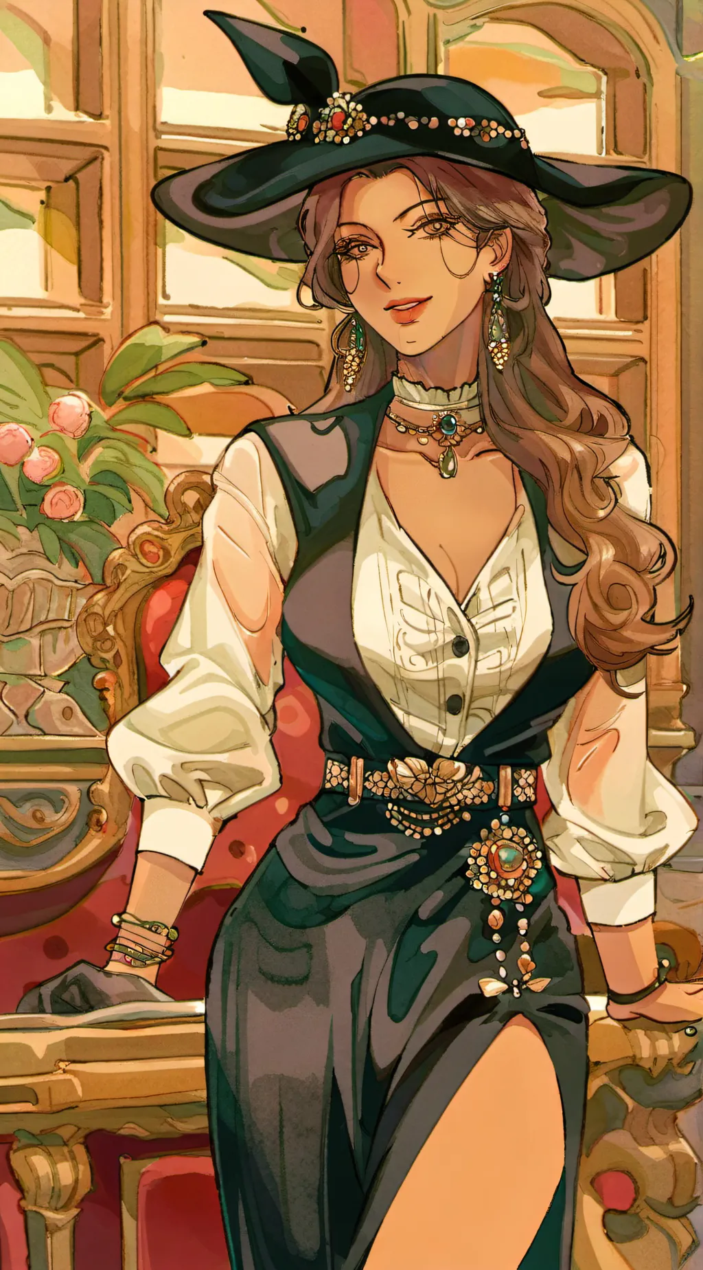 ai character: _•maria•_ background