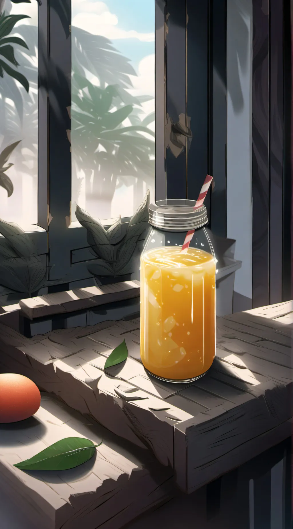 ai character: STILL MANGO!!! background