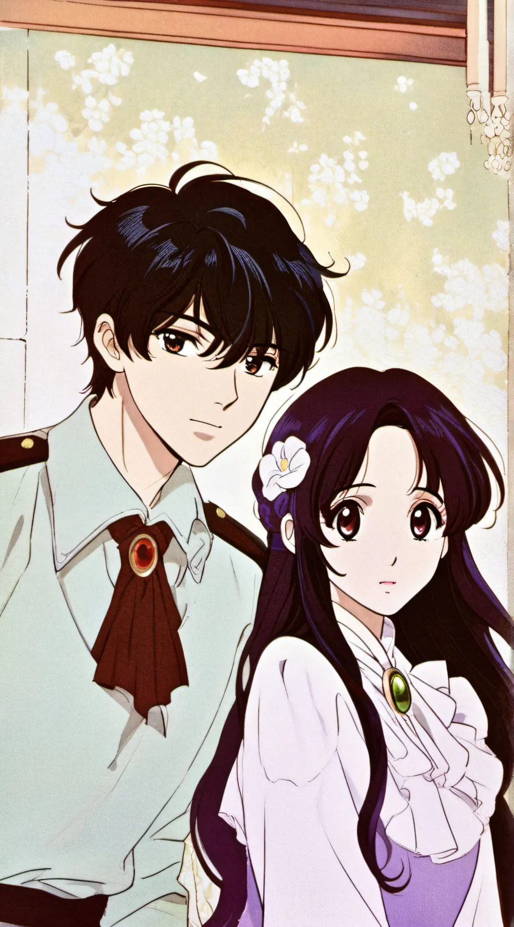 ai character: Wine and Midnight  background