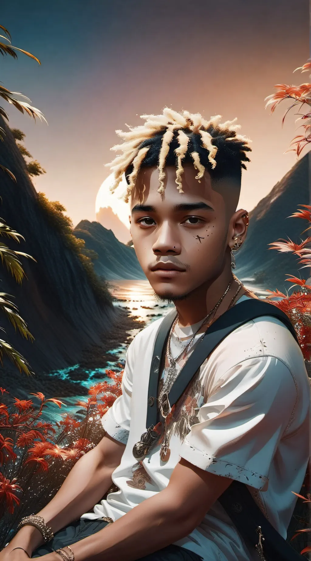 ai character: hhxhb concert  background