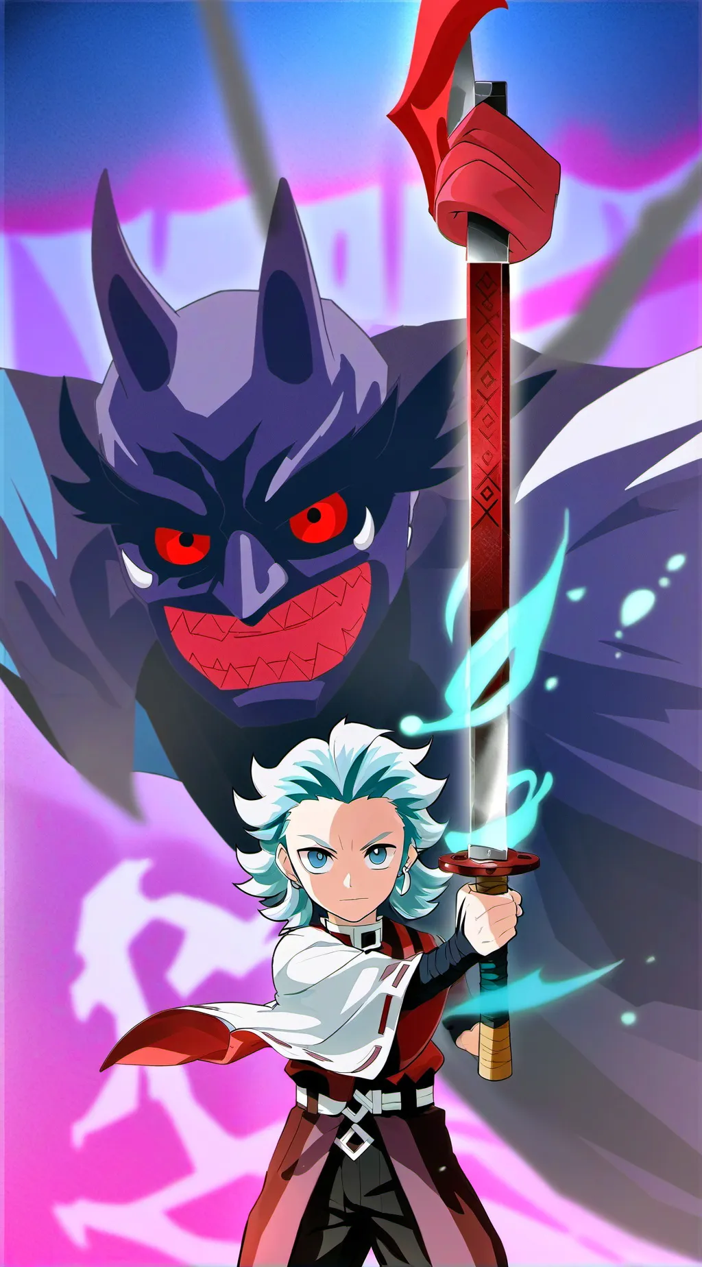 ai character: Hashiras background