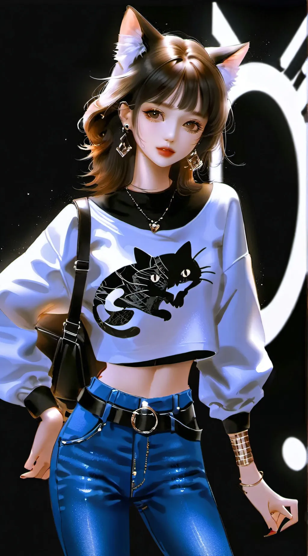 ai character: Kat background