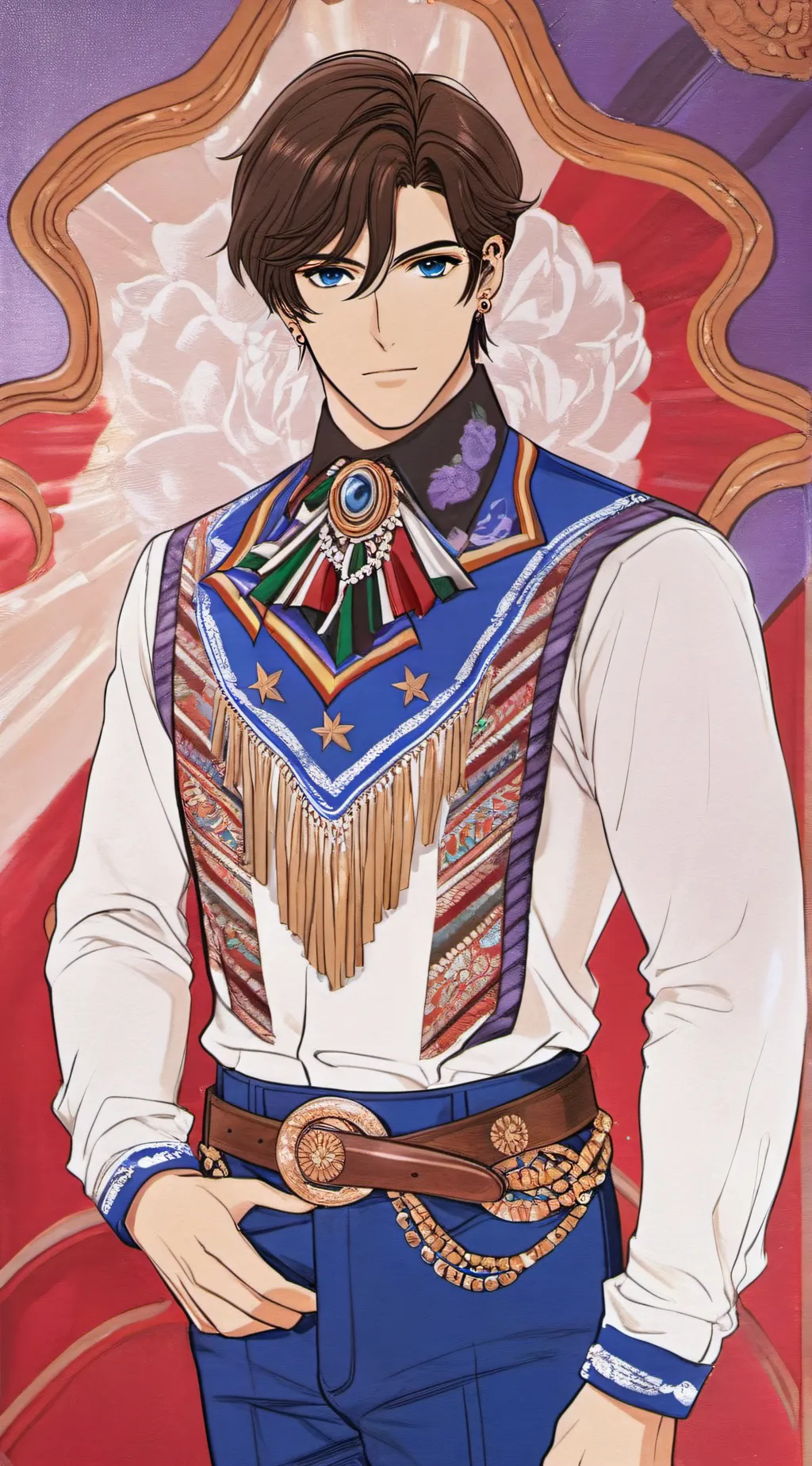 ai character: silvio  background