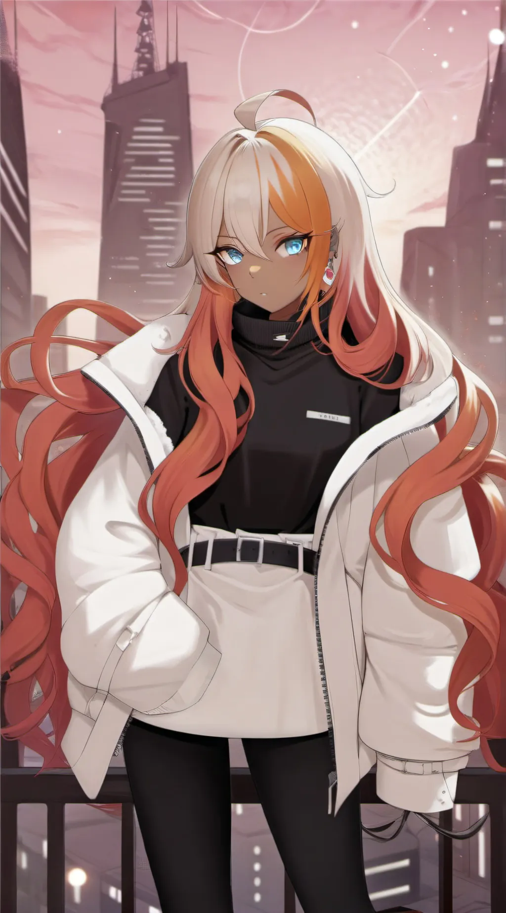 ai character: Ariana  background