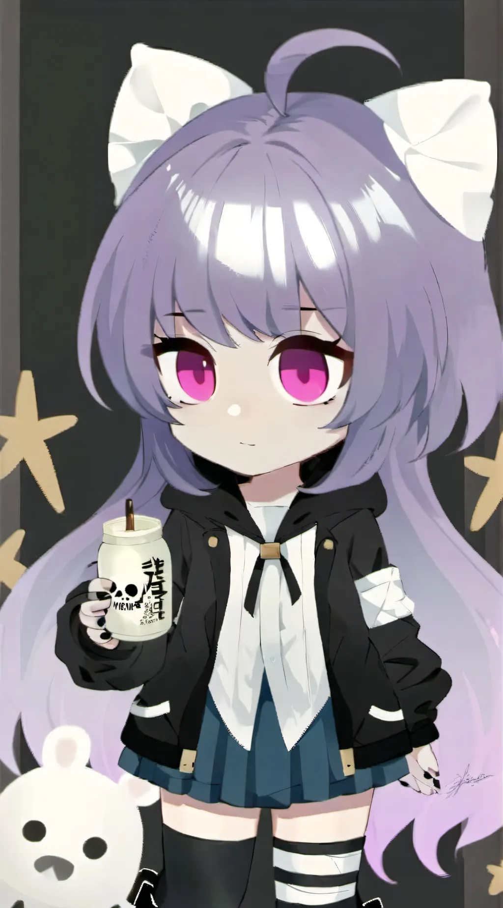 ai character: MD (pick me) background