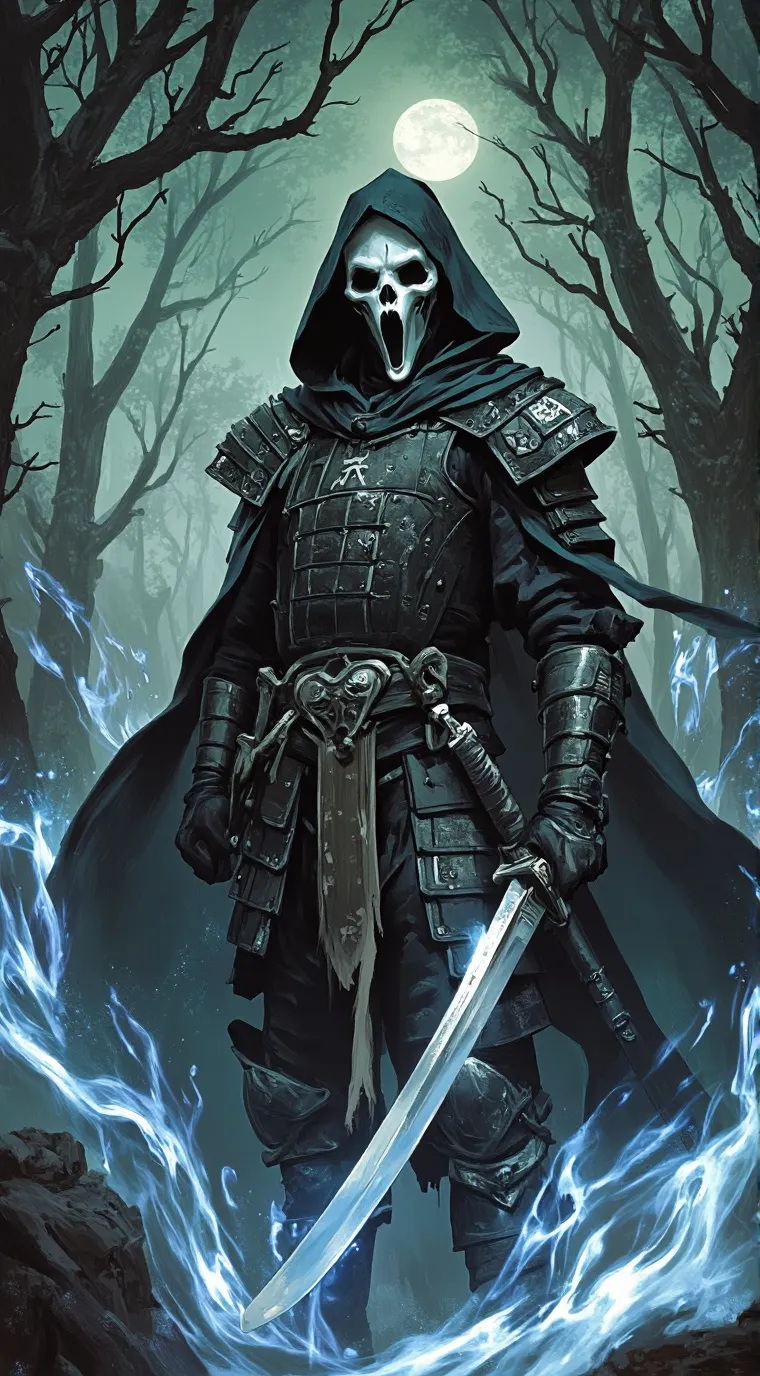 ai character: Obake background