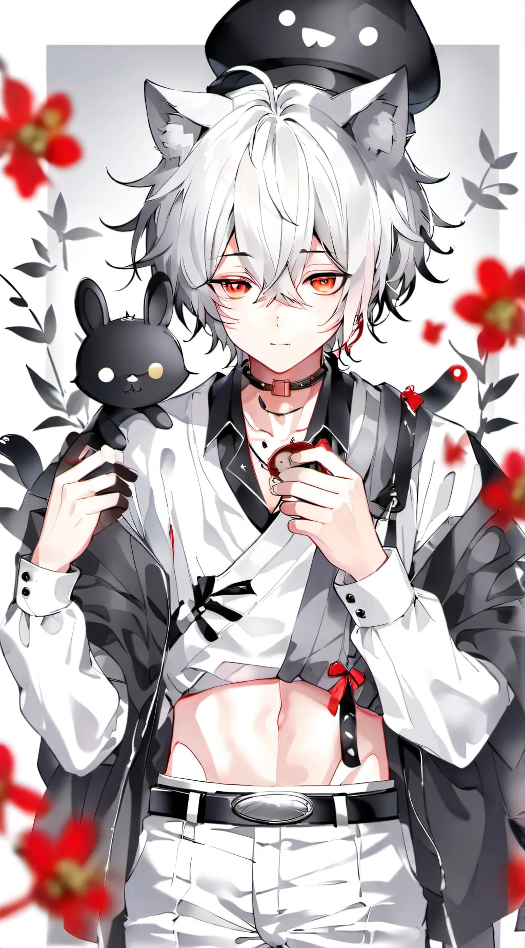 ai character: you poop background