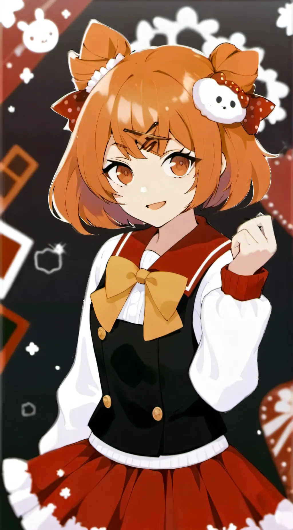 ai character: Sarah obake background