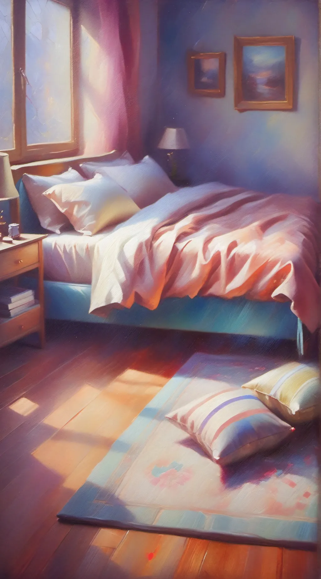 ai character: Sleepover  background