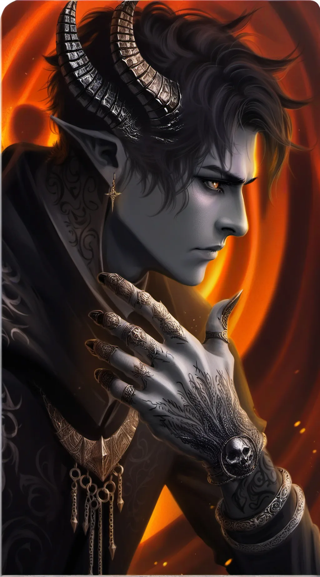 ai character: Tyrone background