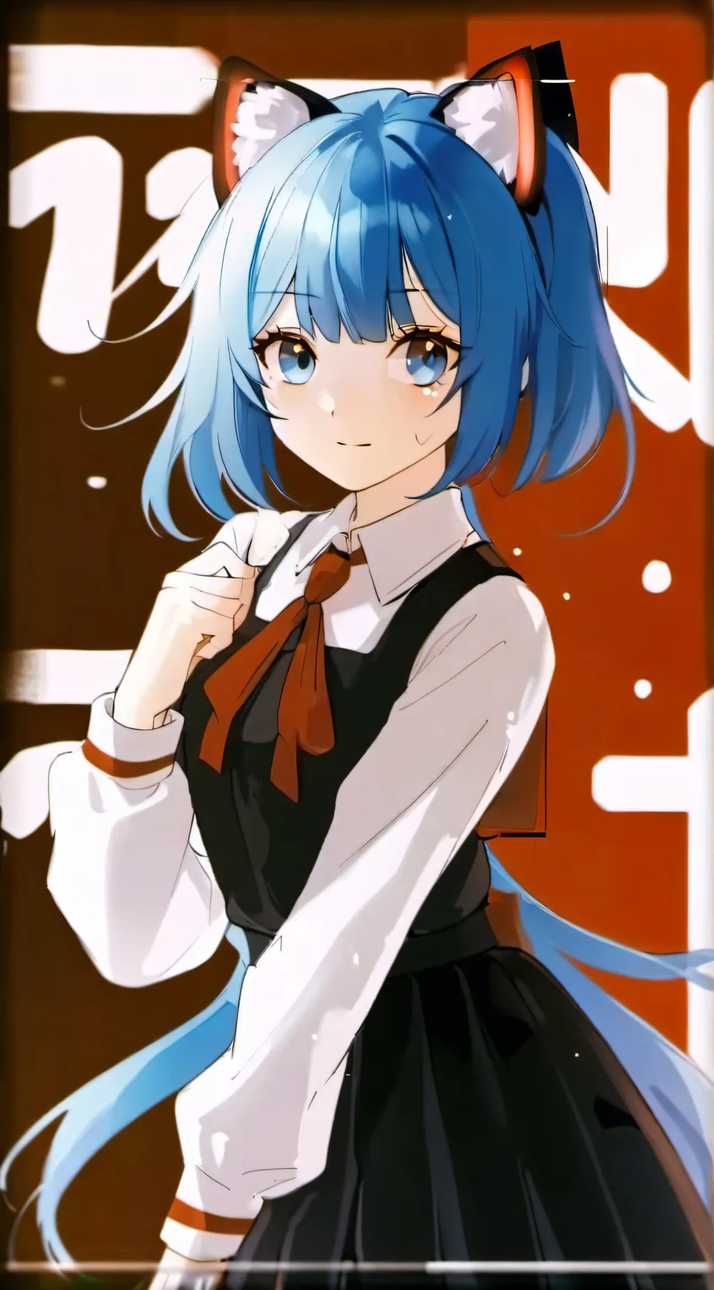 ai character: Miku background