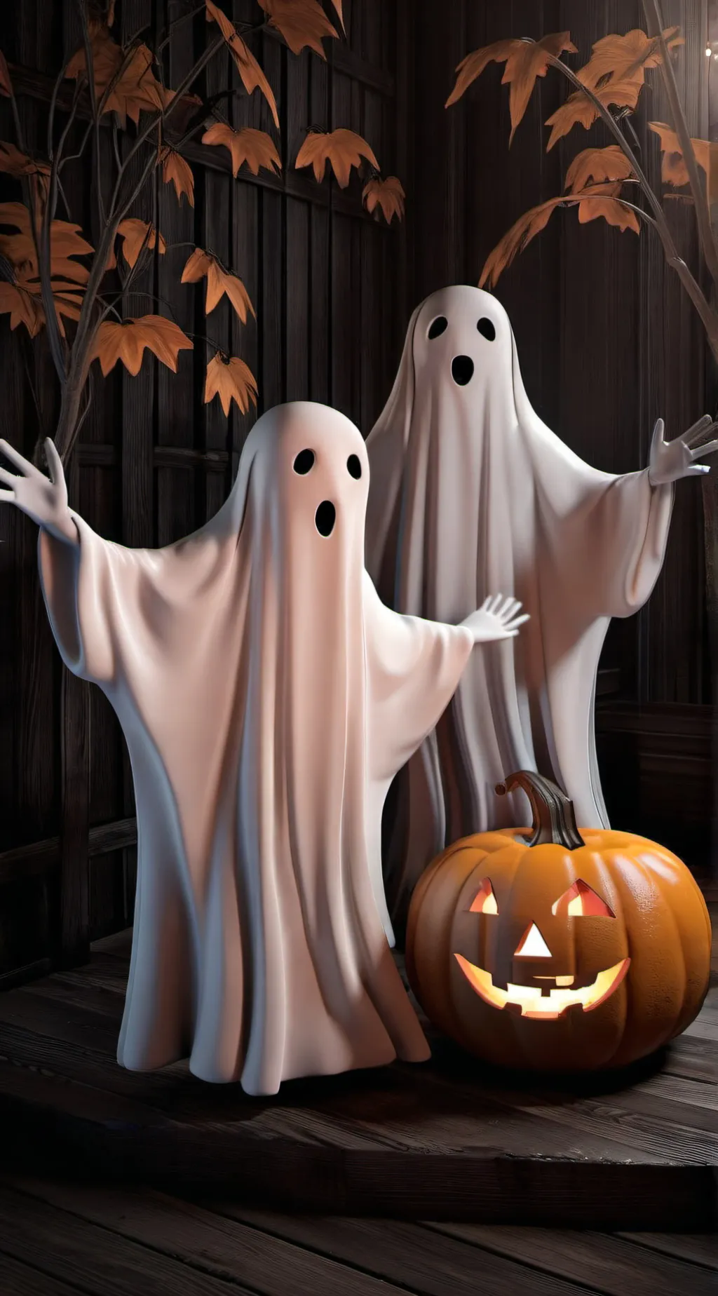 ai character: Trick or treat? background