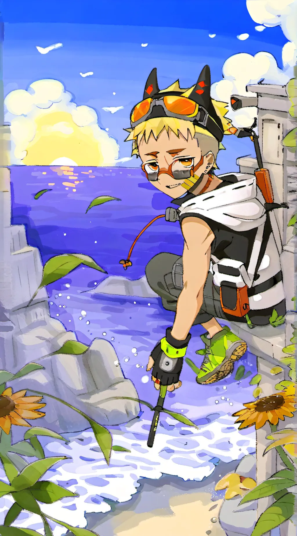 ai character: Present MicXAizawa background