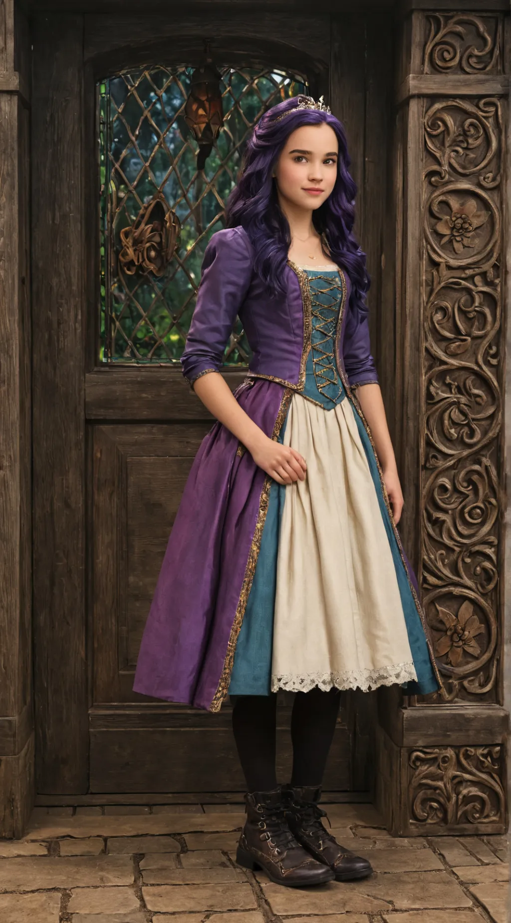 ai character: Descendants/hp background