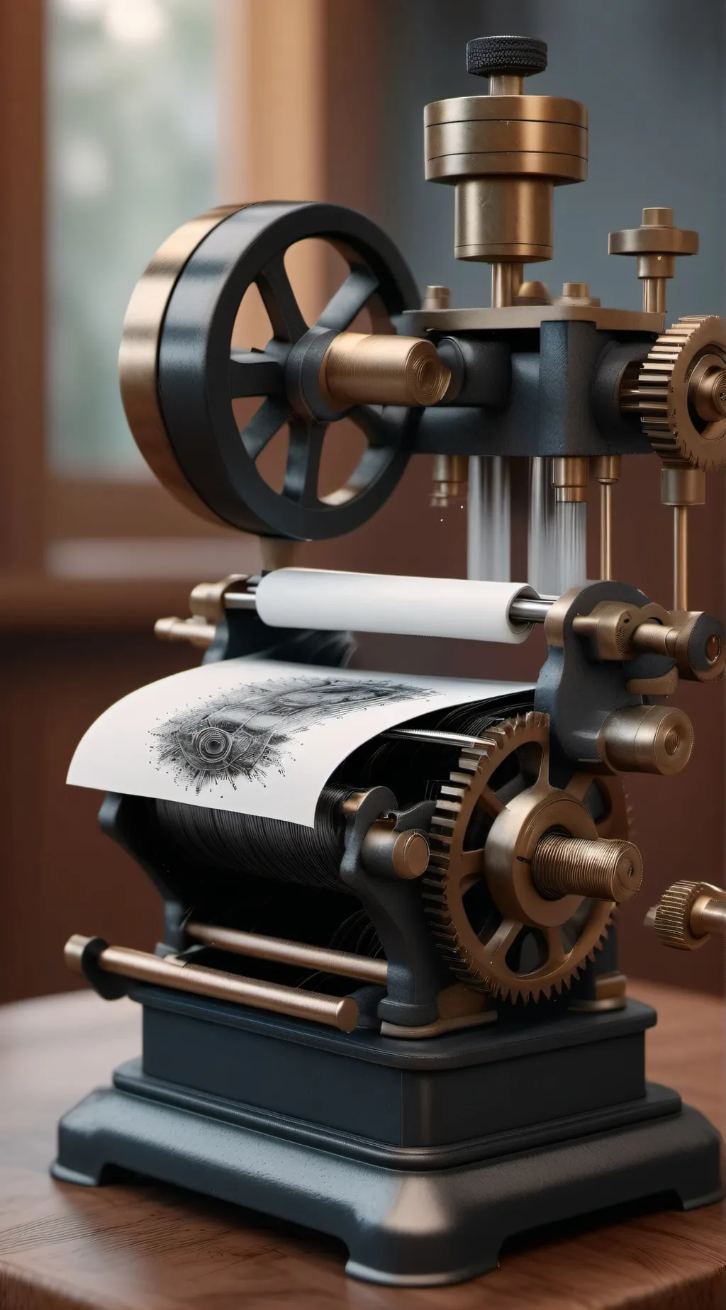 ai character: (B.A.T.I.M) background