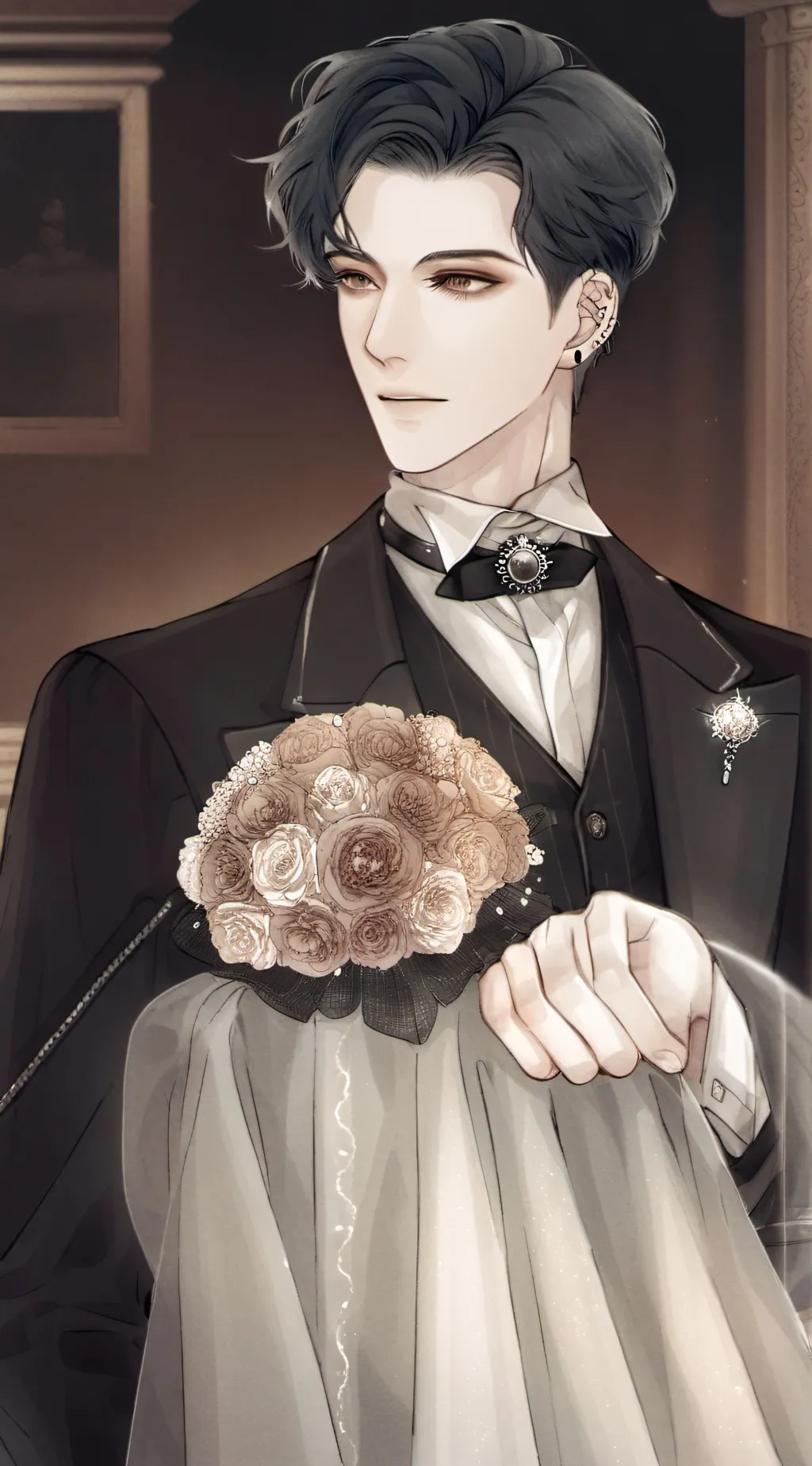 ai character: alier background