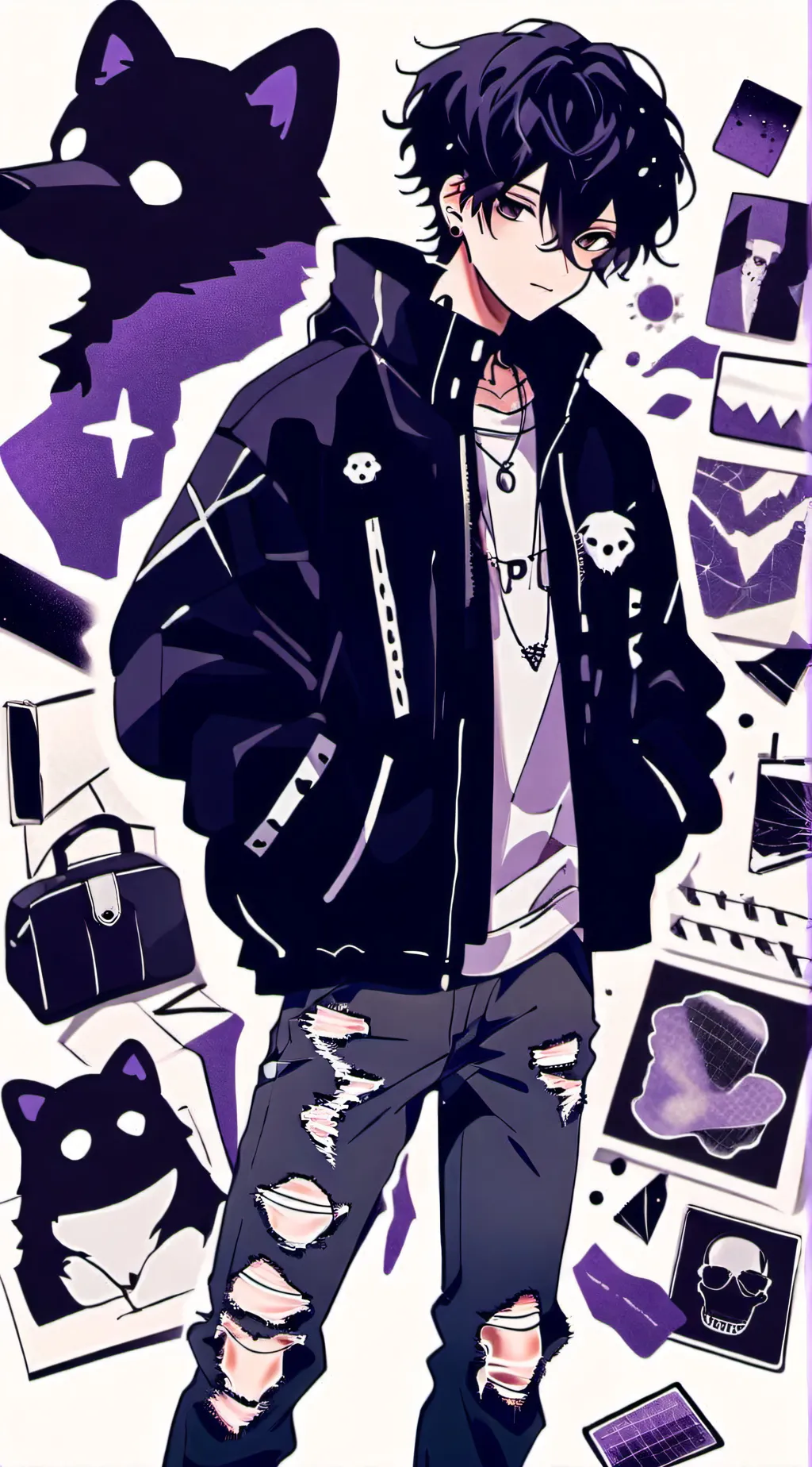 ai character: Travis background