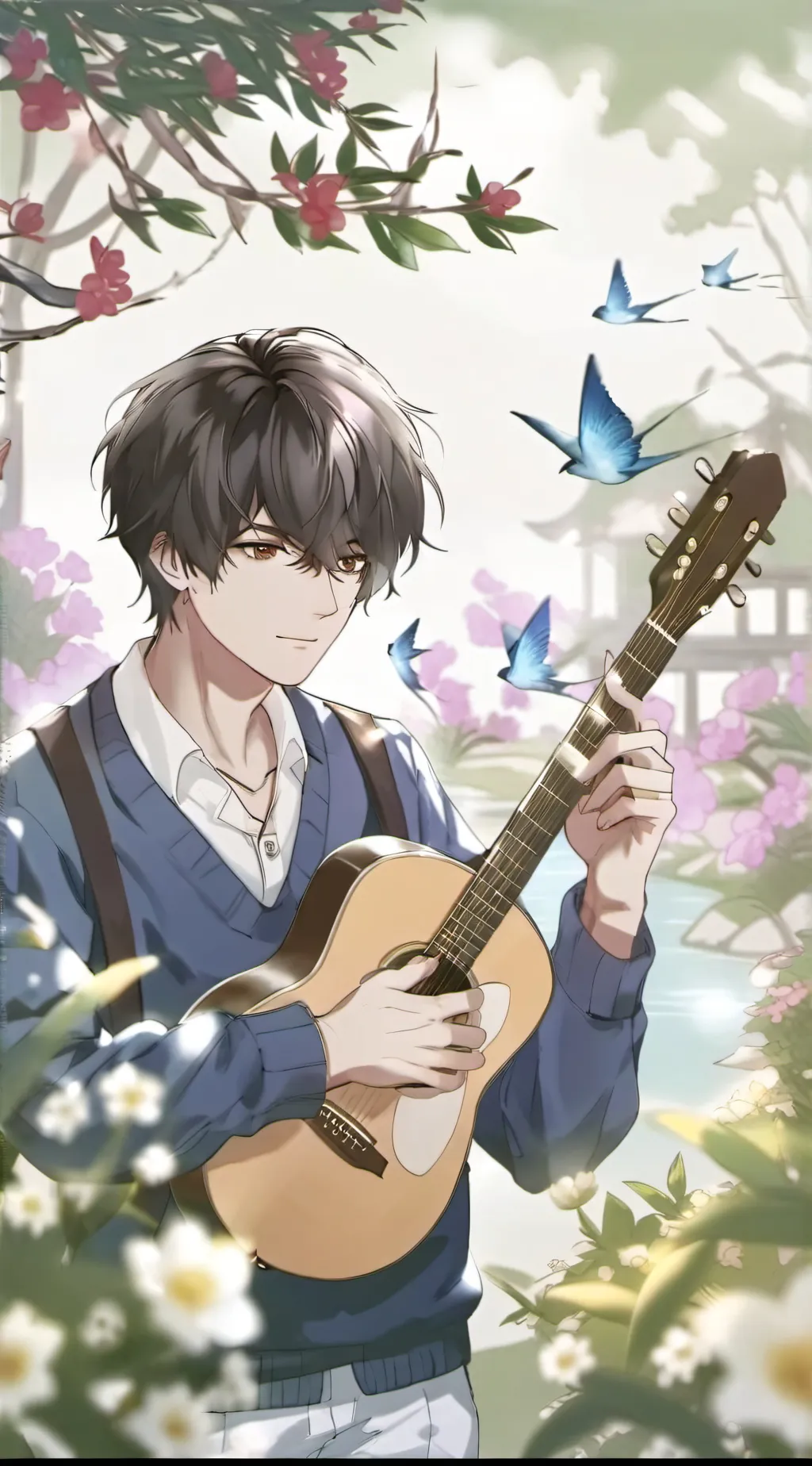 ai character: BoyWithUke background